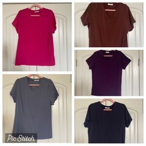 5qty 🆕Never Worn Active Basic Short Sleeve T-Shirts